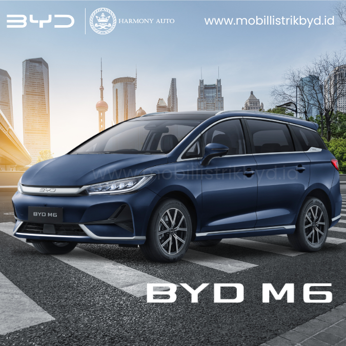 BYD M6 - Dealer BYD Harmony Auto Cilandak Jakarta Selatan