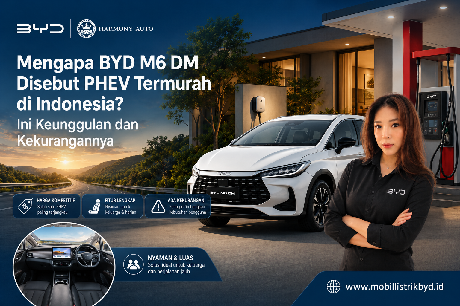 Mengapa BYD M6 DM Disebut PHEV Termurah di Indonesia Ini Keunggulan dan Kekurangannya